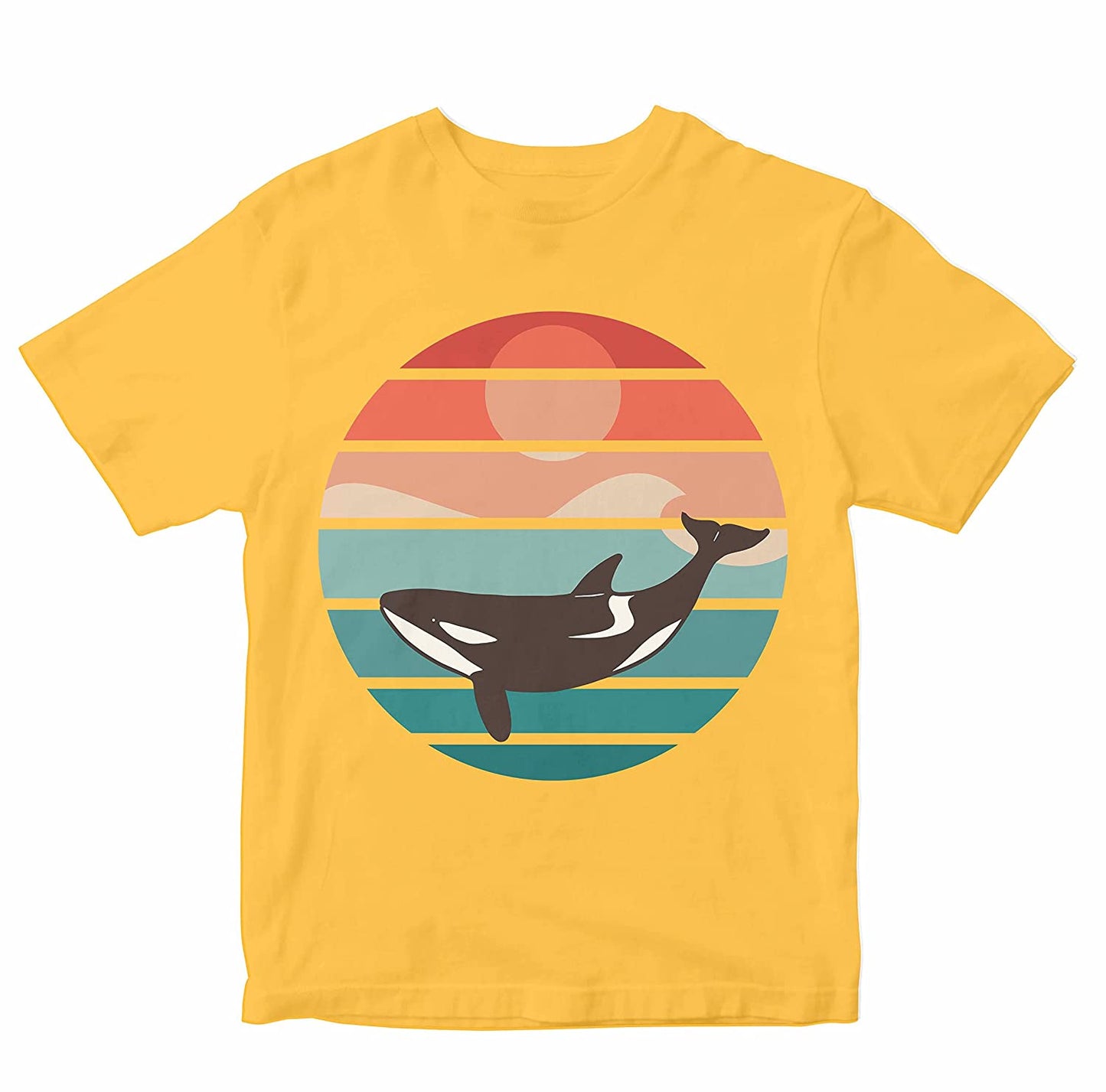 Killer Whale Retro Sunset Kids