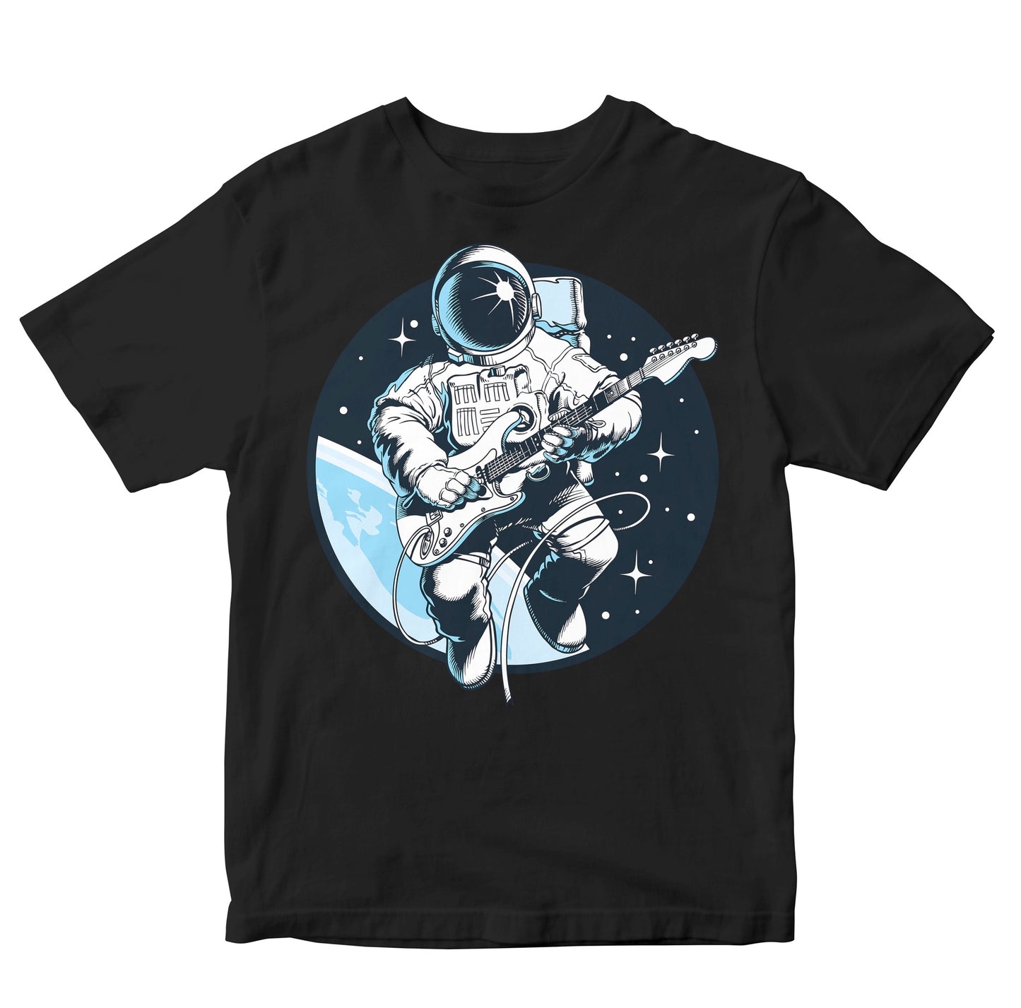 Astronaut Playing Electric Guitar Kids