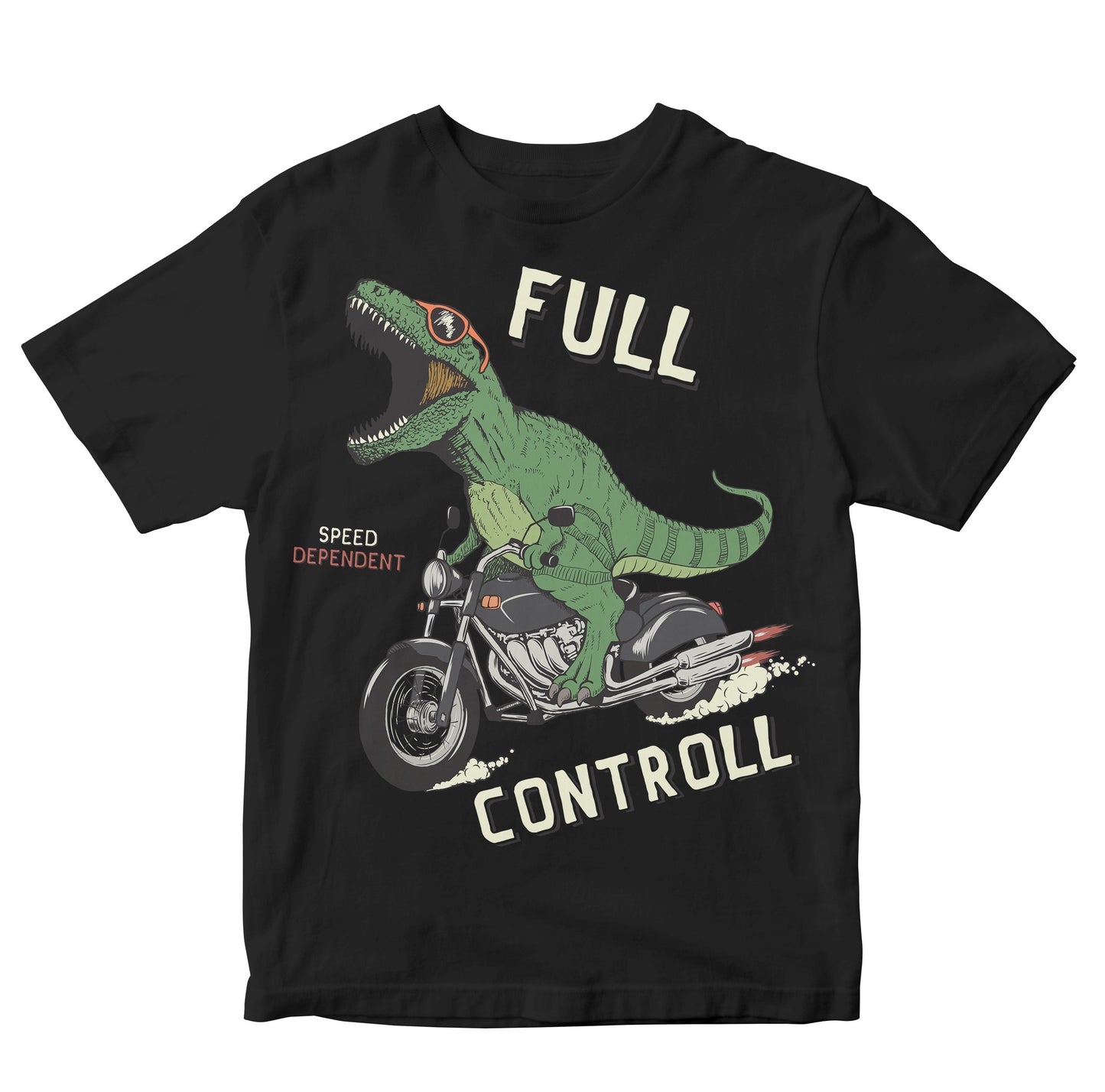 Awesome T-Rex On Motorbike Toddler