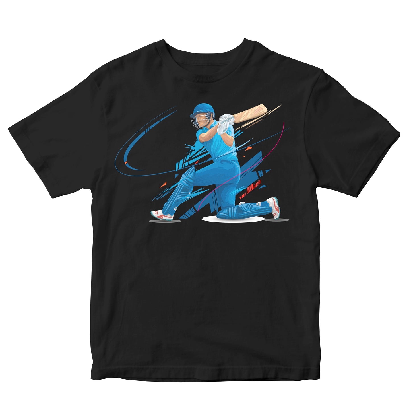 Batsman Sweep Shot - Cricket Kids