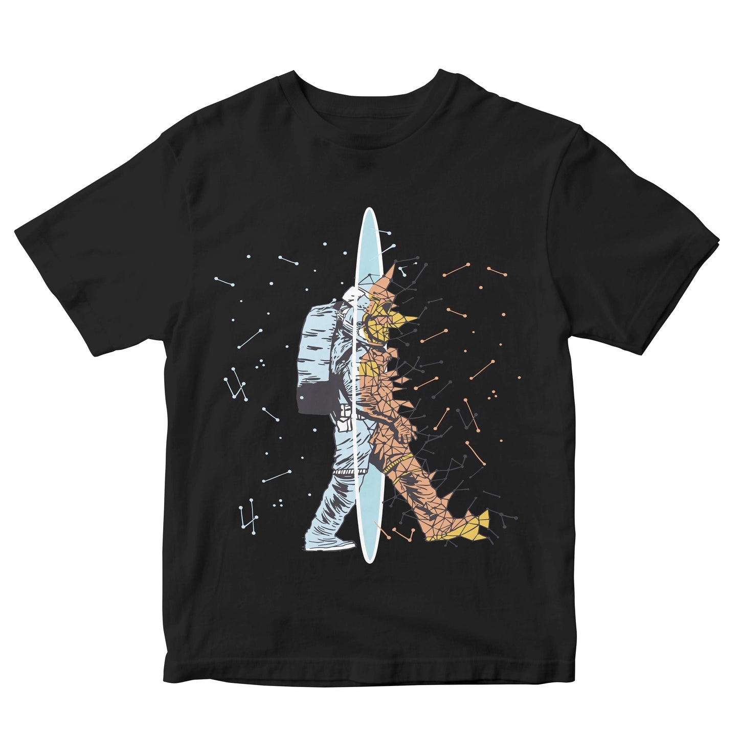 Astronaut Walking Through A Portal Kids