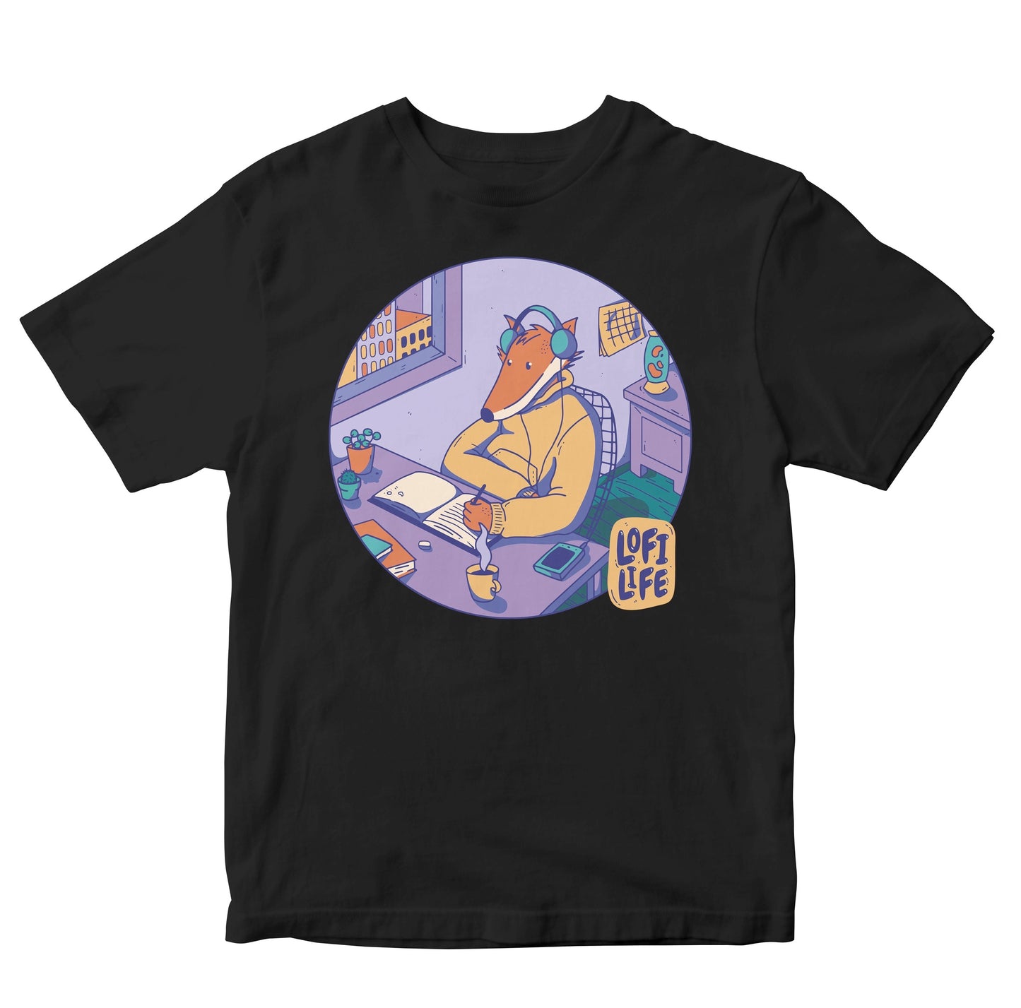 Chill Lofi Fox Kids