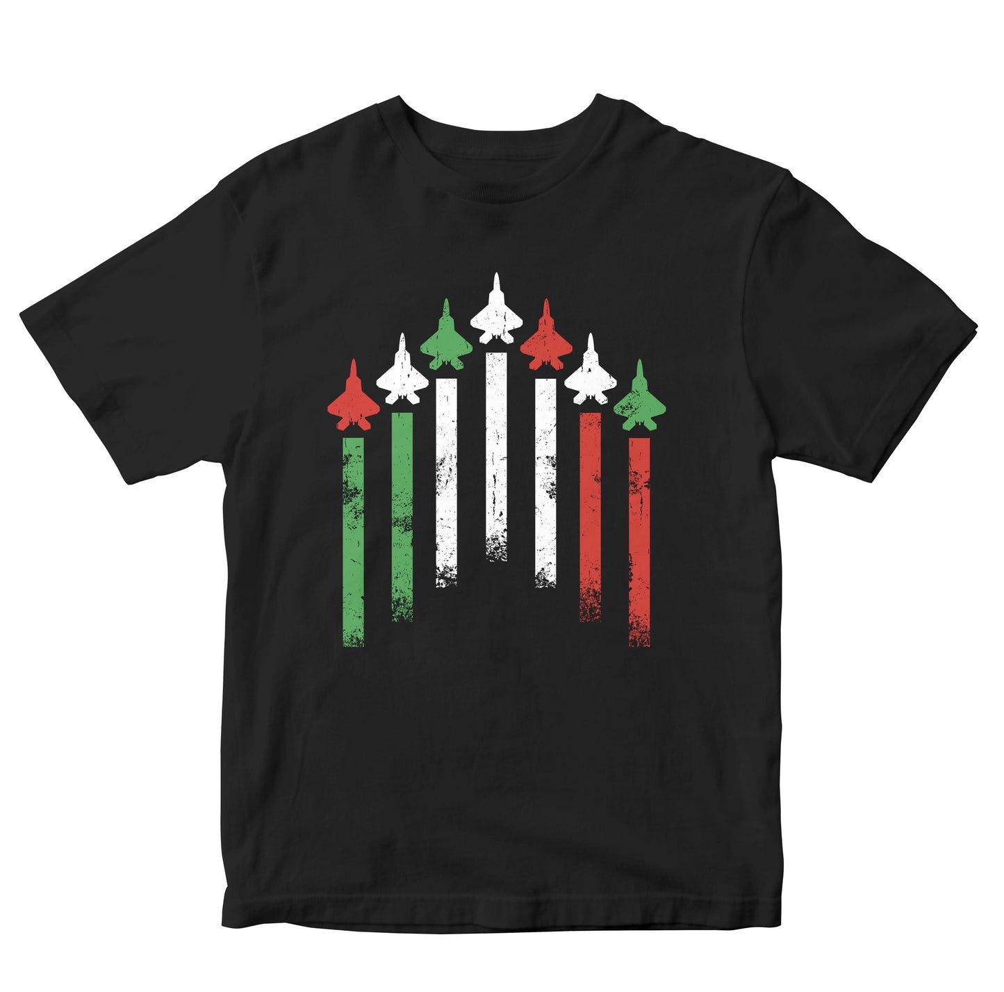 Italian Flag Jet Airplanes Toddler