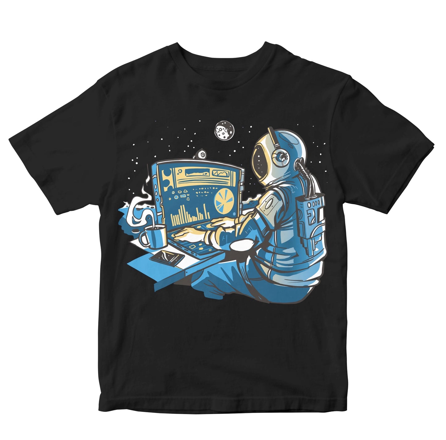 Astronaut On Computer Kids
