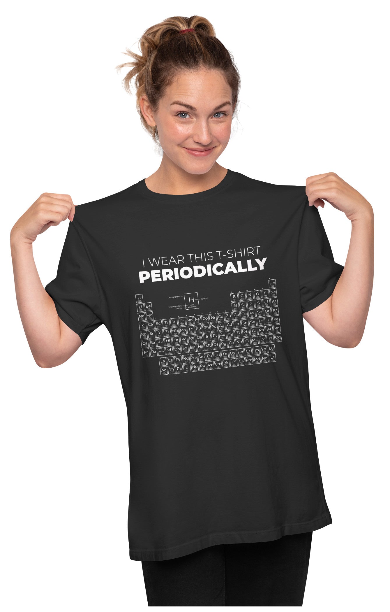 Funny Periodic Table Oversized Unisex T-shirt