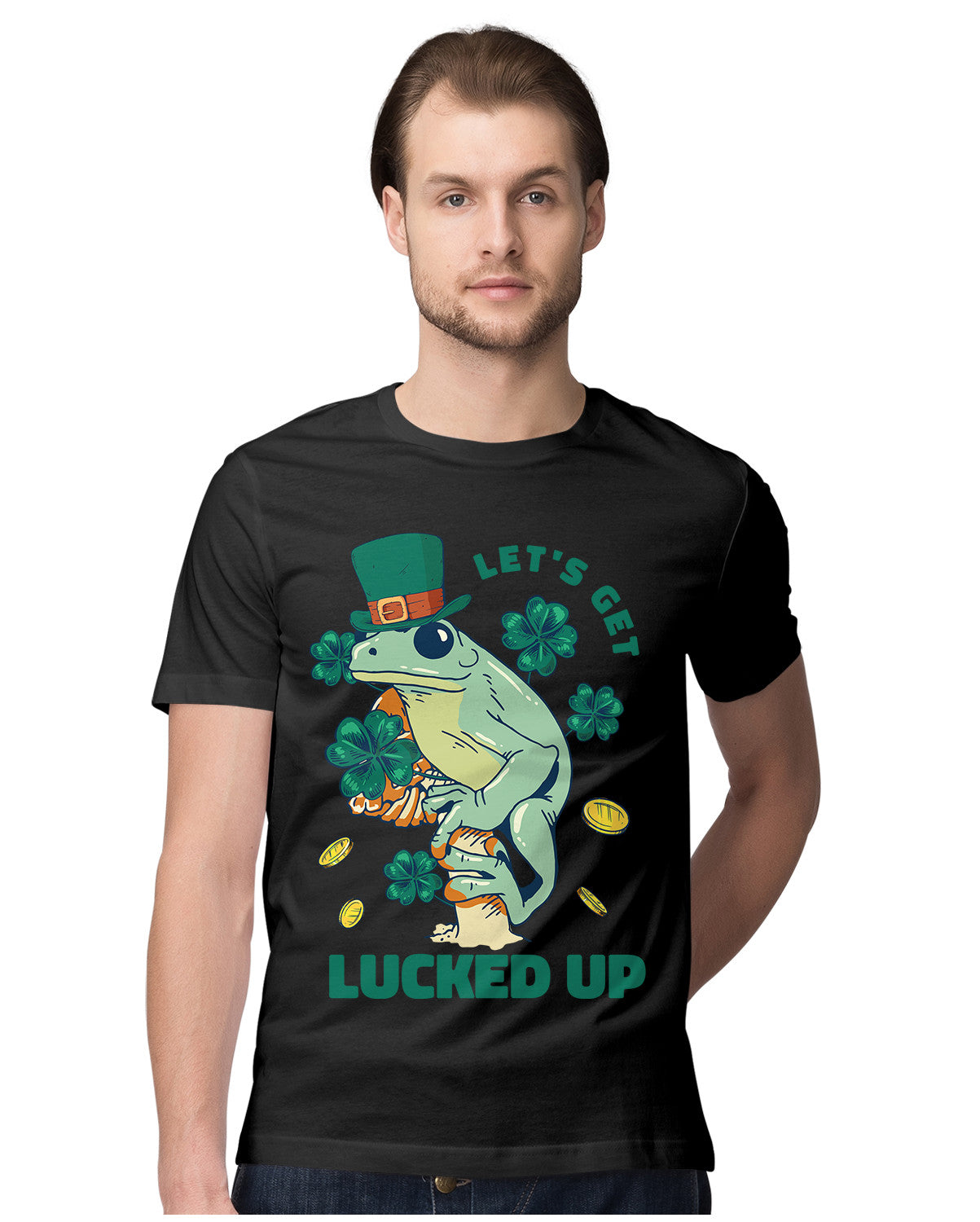 St. Patrick's Day - Let's Get Lucked Up Frog