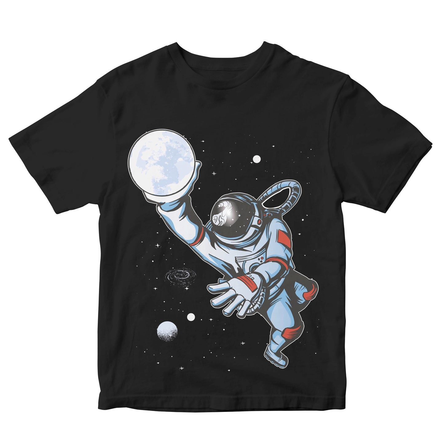 Astronaut Playing Basketball Kids