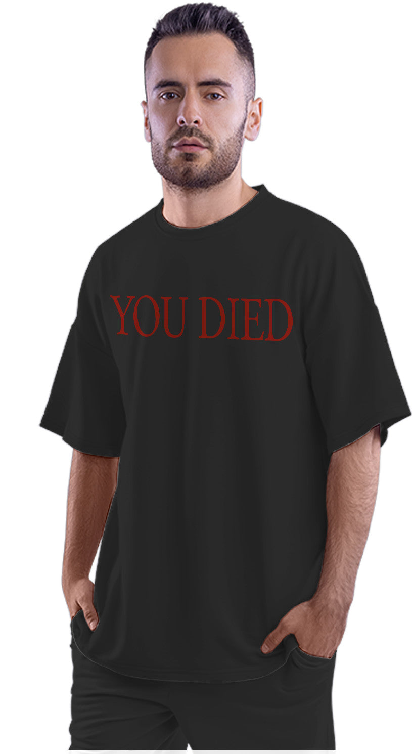 You Died Dark Souls Oversized Unisex T-shirt