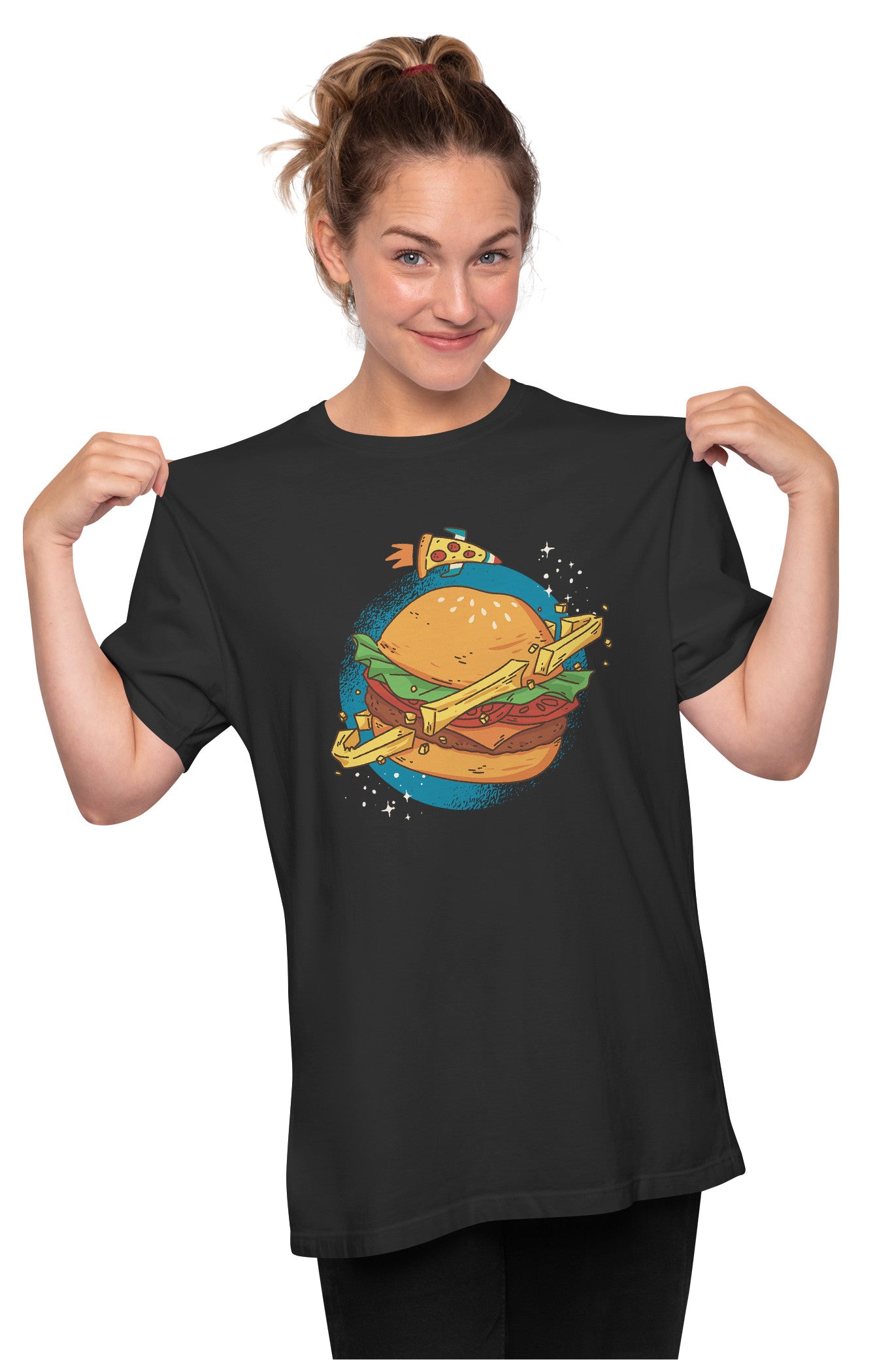 Burger Planet Oversized Unisex T-shirt