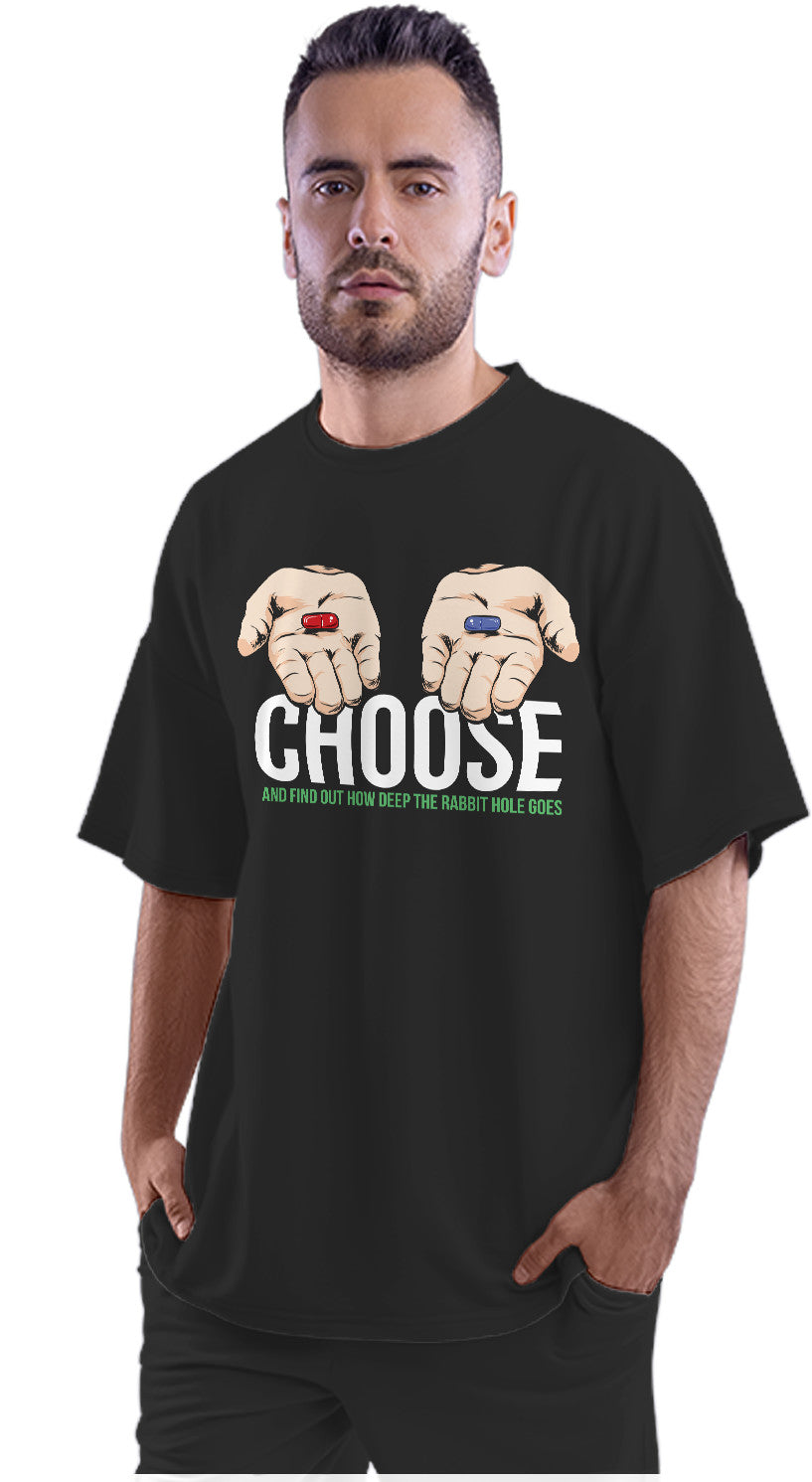 Red Or Blue Pill - Matrix Oversized Unisex T-shirt