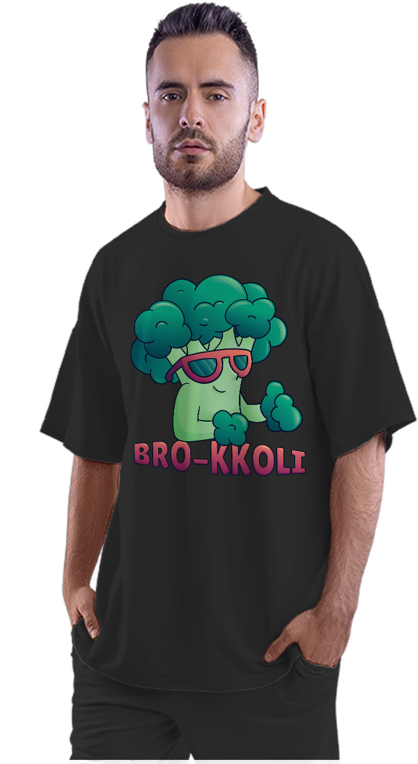 Bro-Kkoli - Broccoli Bro - Cool Dude Oversized Unisex T-shirt