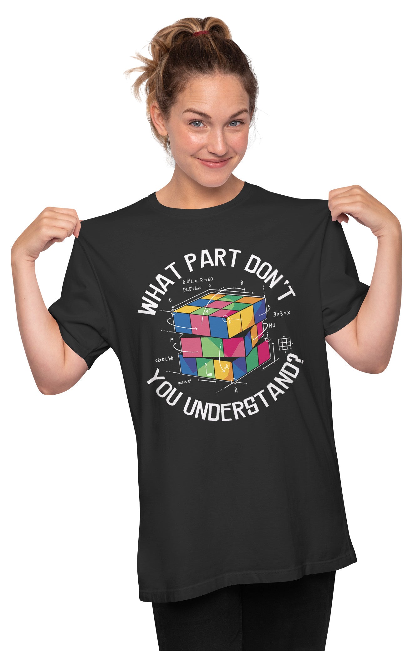 Rubik's Cube - Funny Oversized Unisex T-shirt