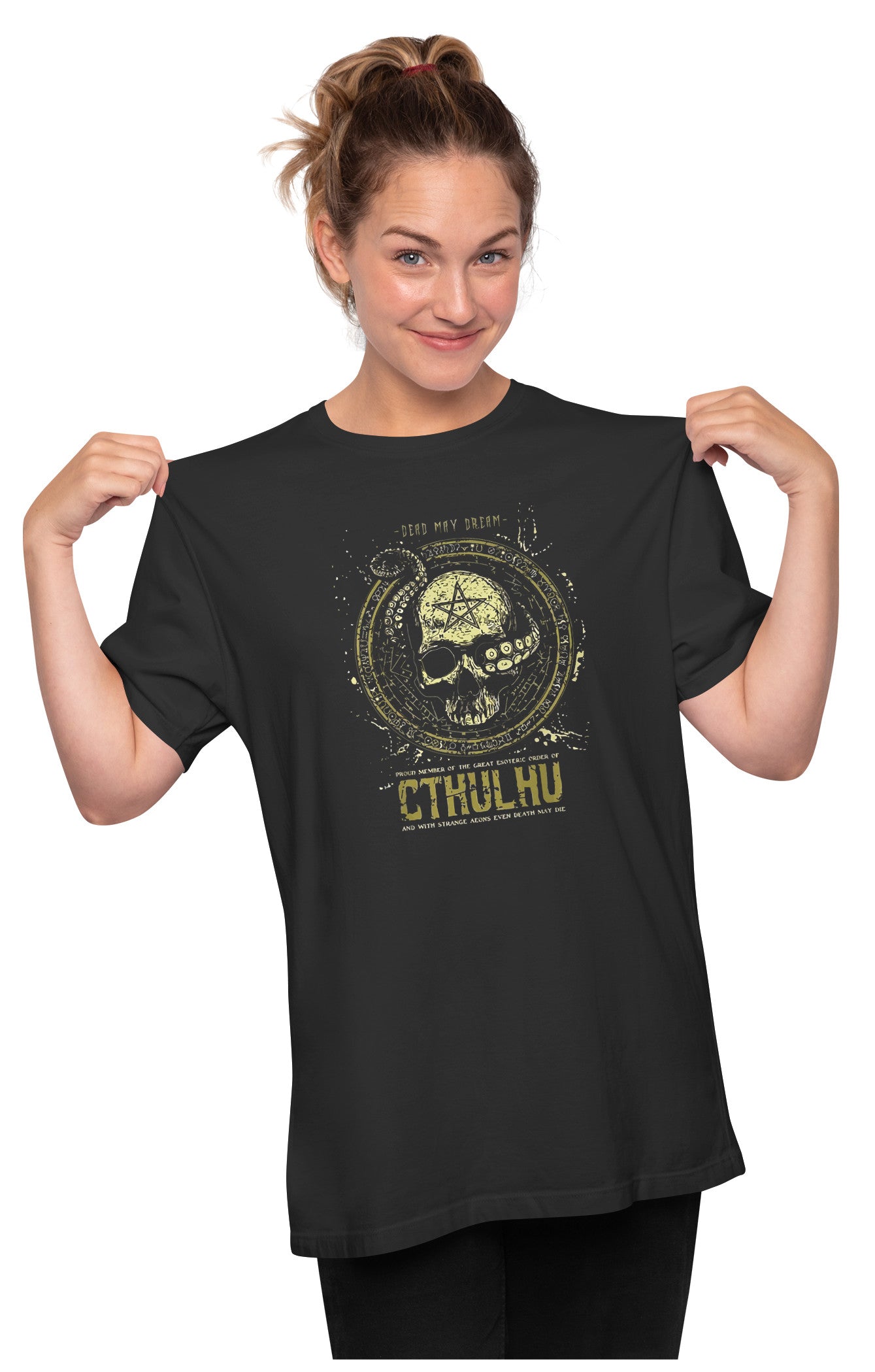Dead May Dream Cult Of Cthulhu Oversized Unisex T-shirt