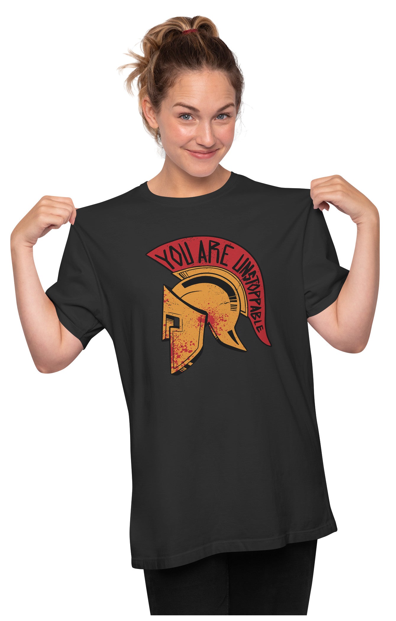 You Are Unstoppable - Spartan Oversized Unisex T-shirt
