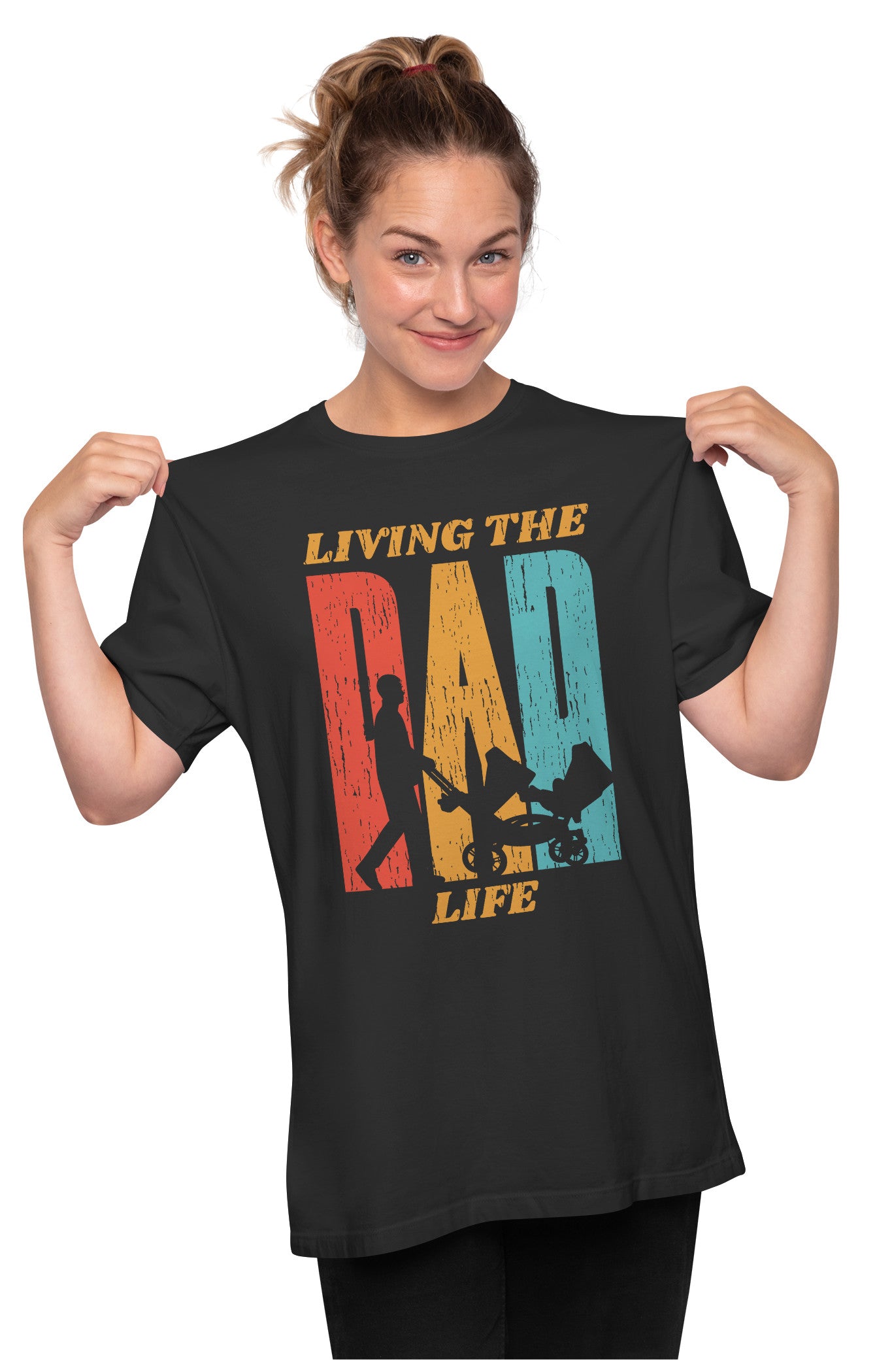 Living The Dad Life Oversized Unisex T-shirt