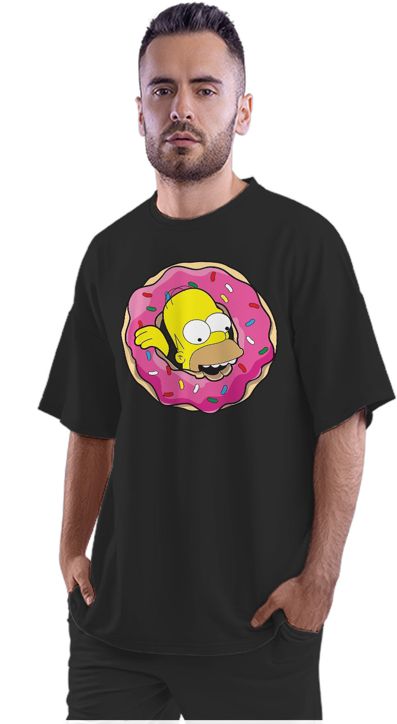 Homer Doughnut Oversized Unisex T-shirt