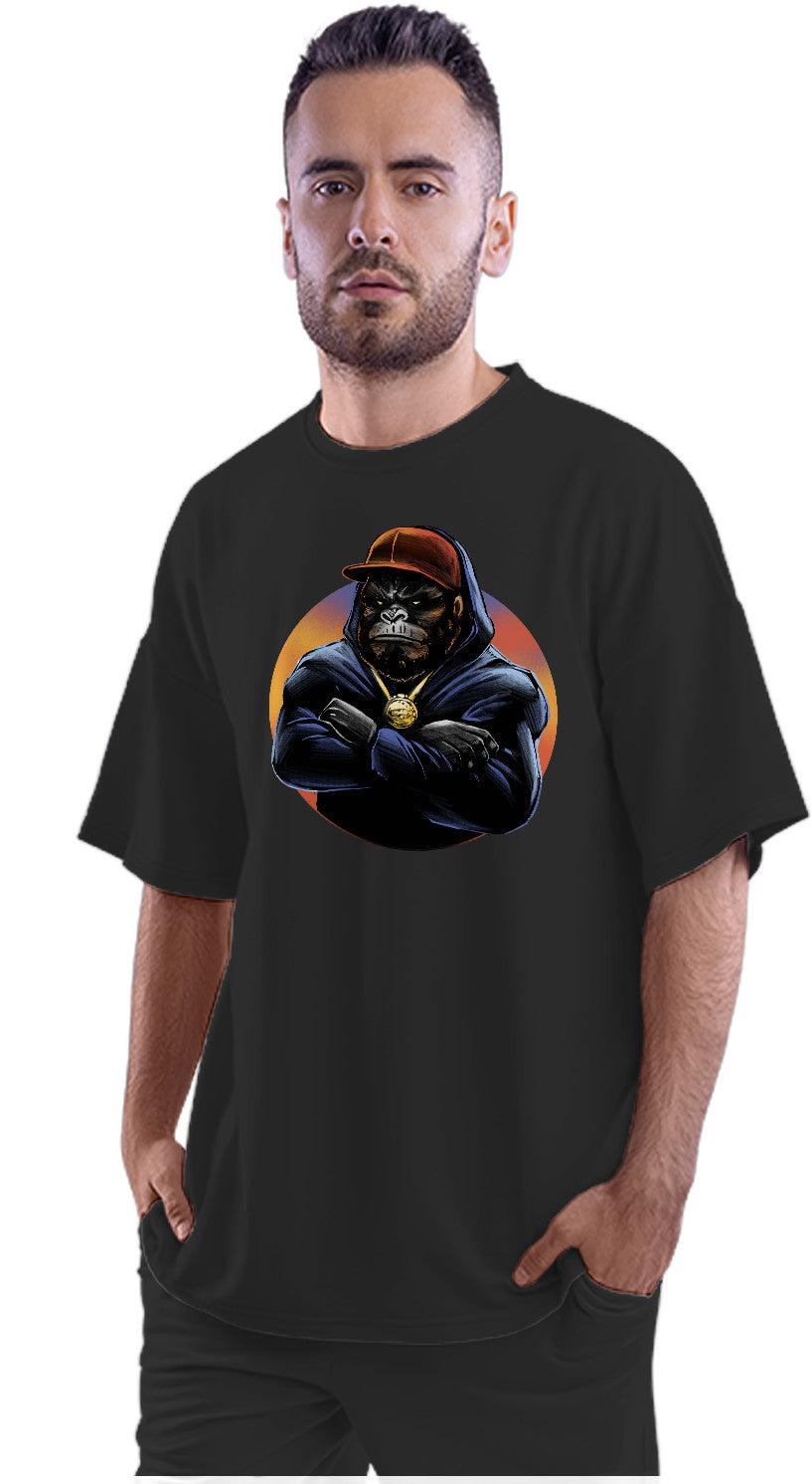Hip Hop Gorilla Oversized Unisex T-shirt