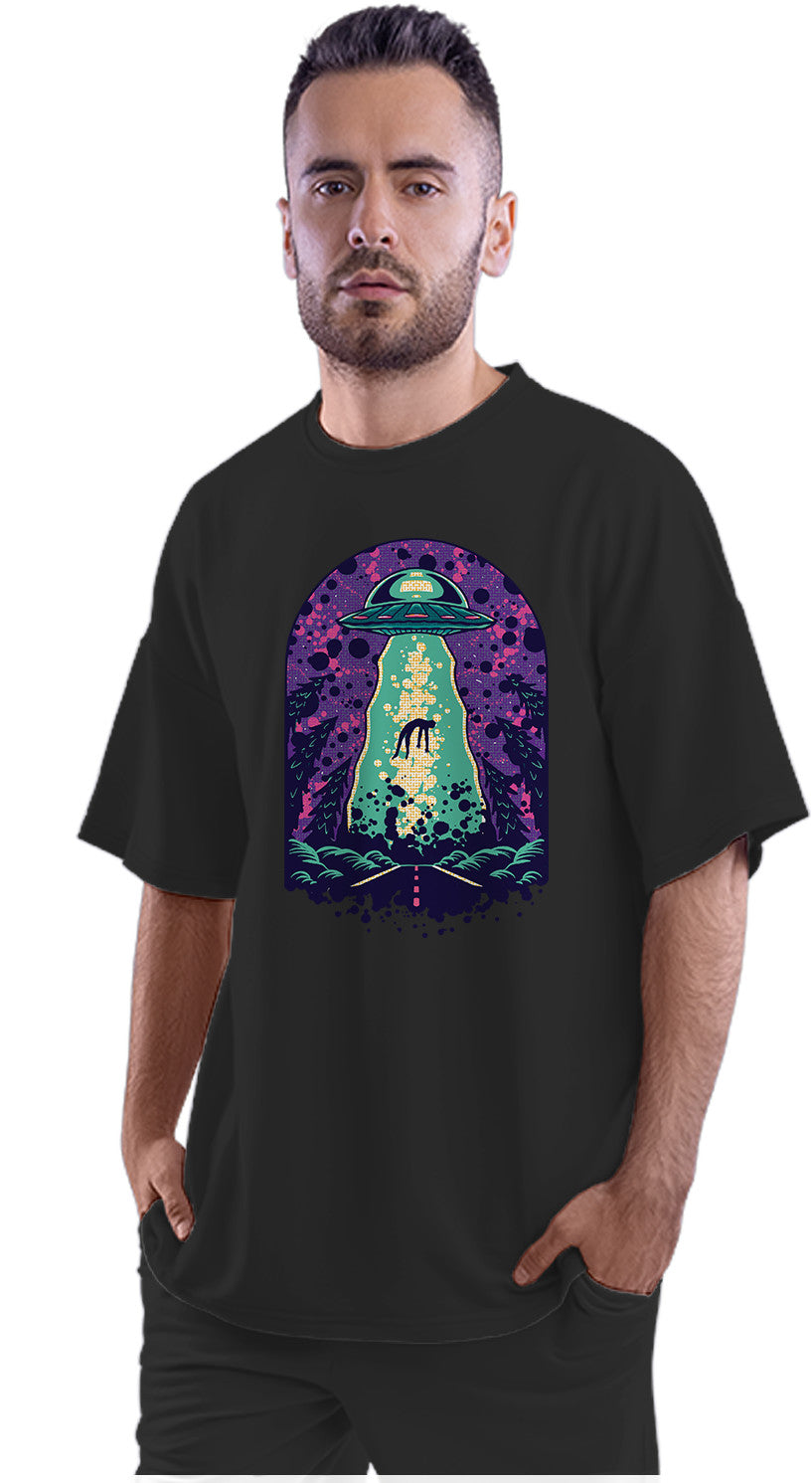 UFO - Alien Abduction Oversized Unisex T-shirt