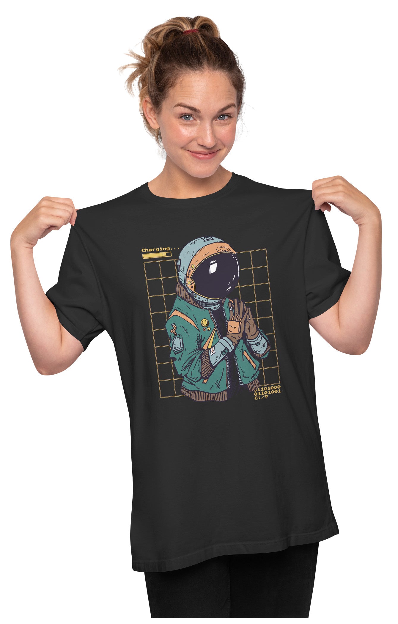 Cyberpunk Astronaut Suit Oversized Unisex T-shirt
