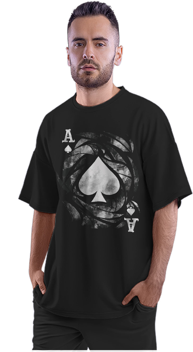 Ace Of Spades Oversized Unisex T-shirt
