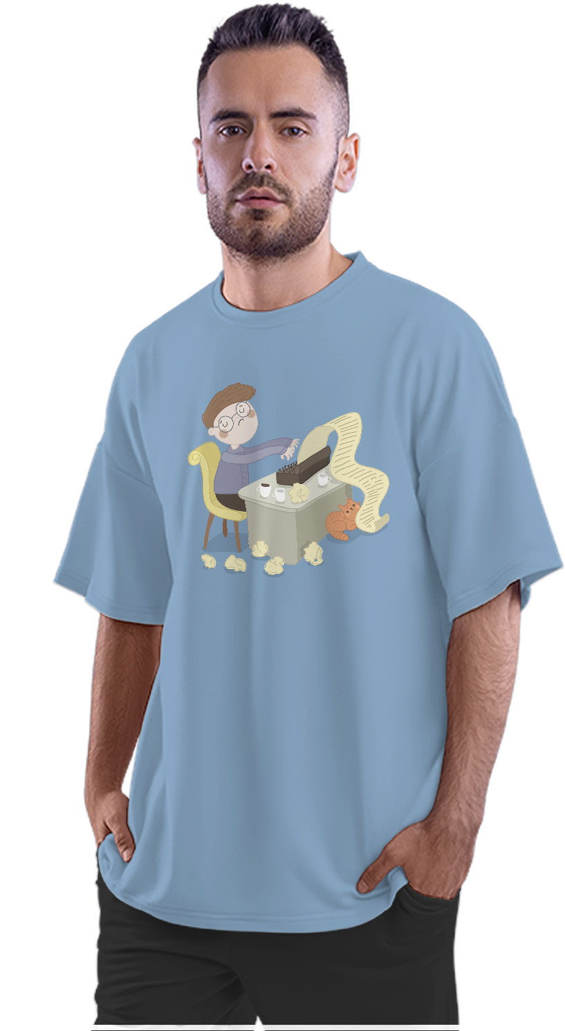 Writer - Writing Novel - Novelist Oversized Unisex T-shirt