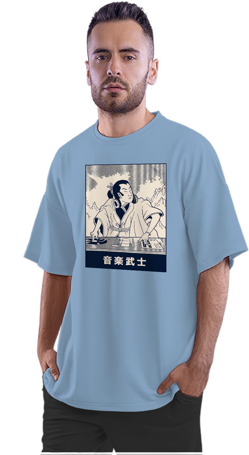 DJ Samurai Oversized Unisex T-shirt