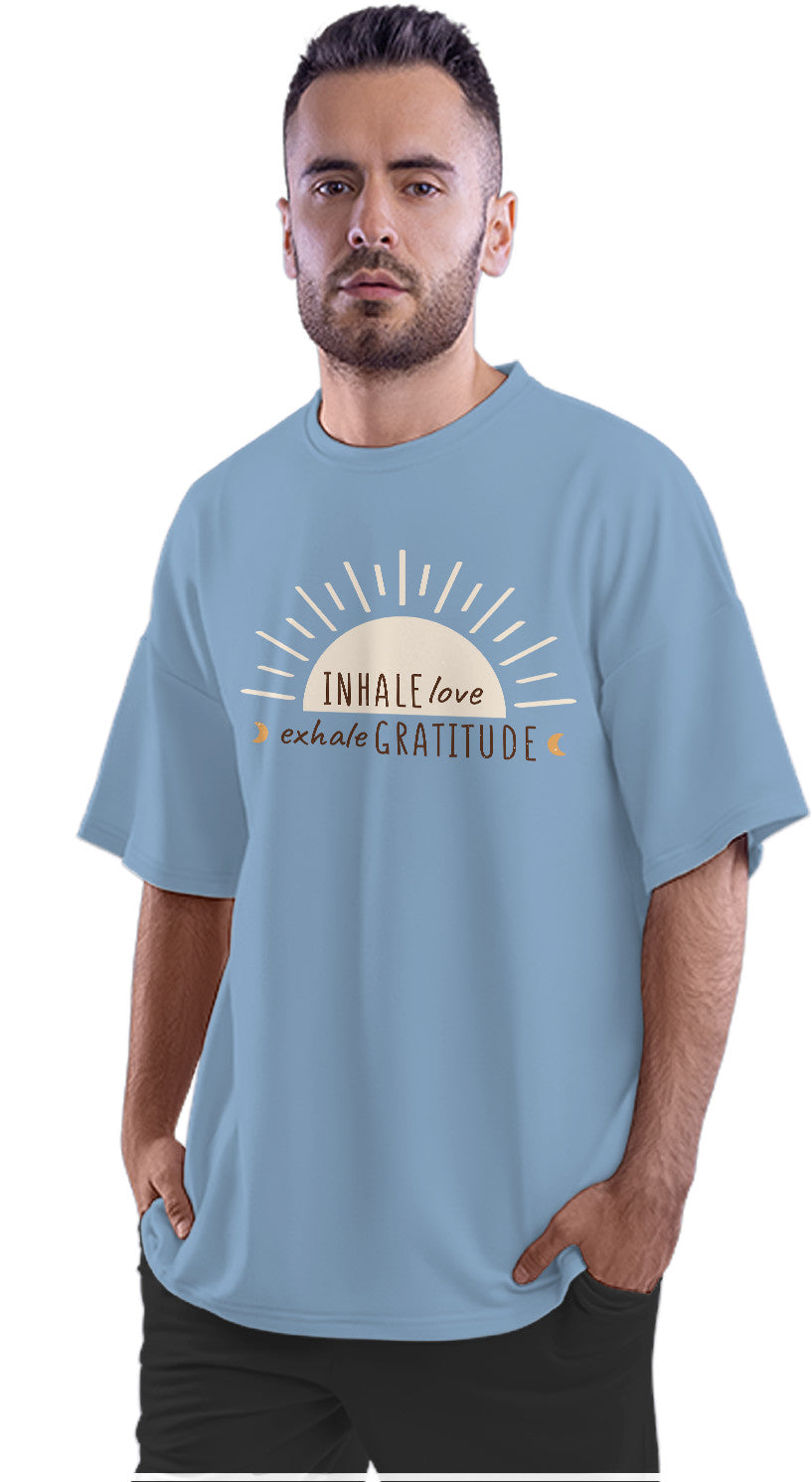 Love & Gratitude Oversized Unisex T-shirt
