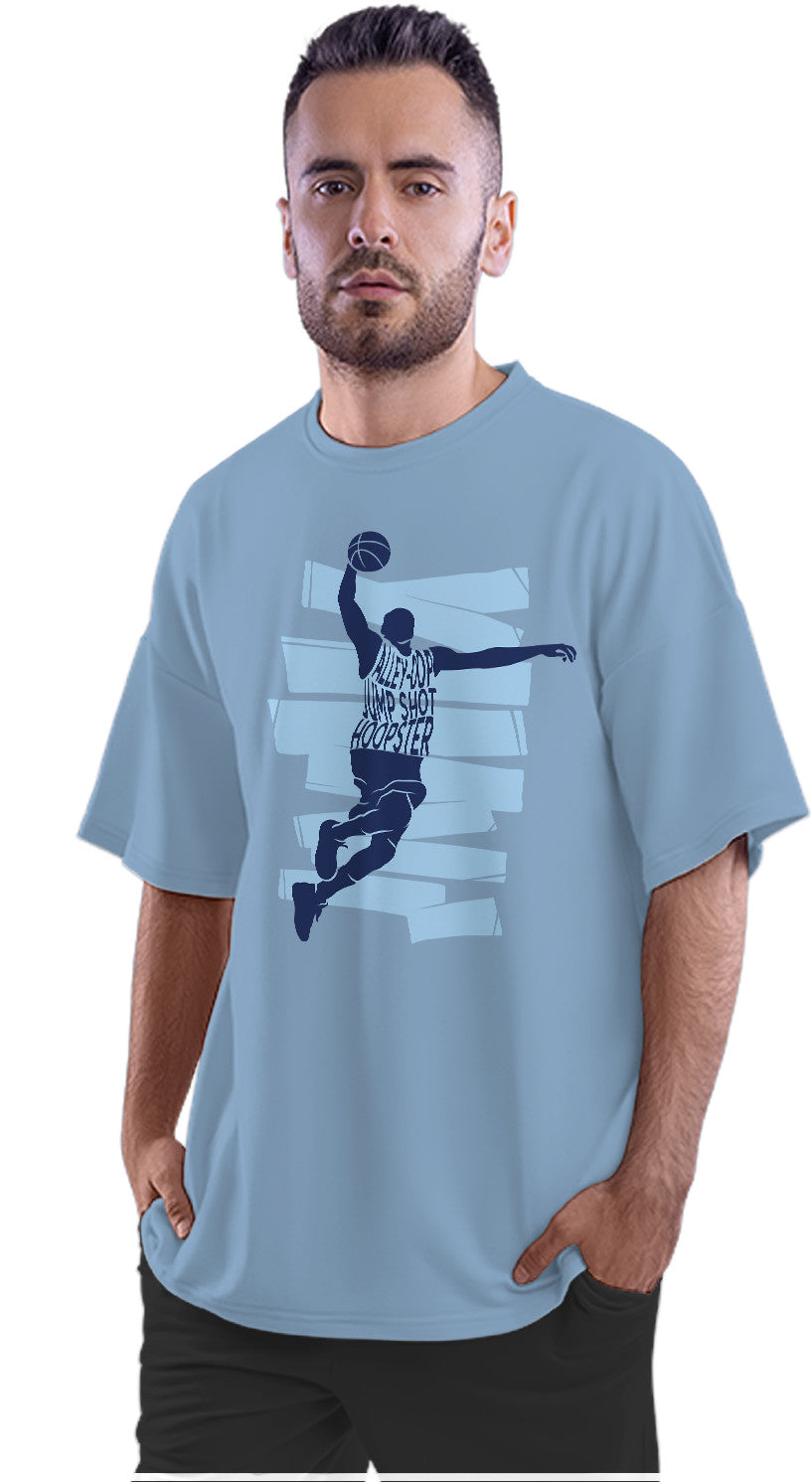 Shaq Dunk Silhouette Oversized Unisex T-shirt