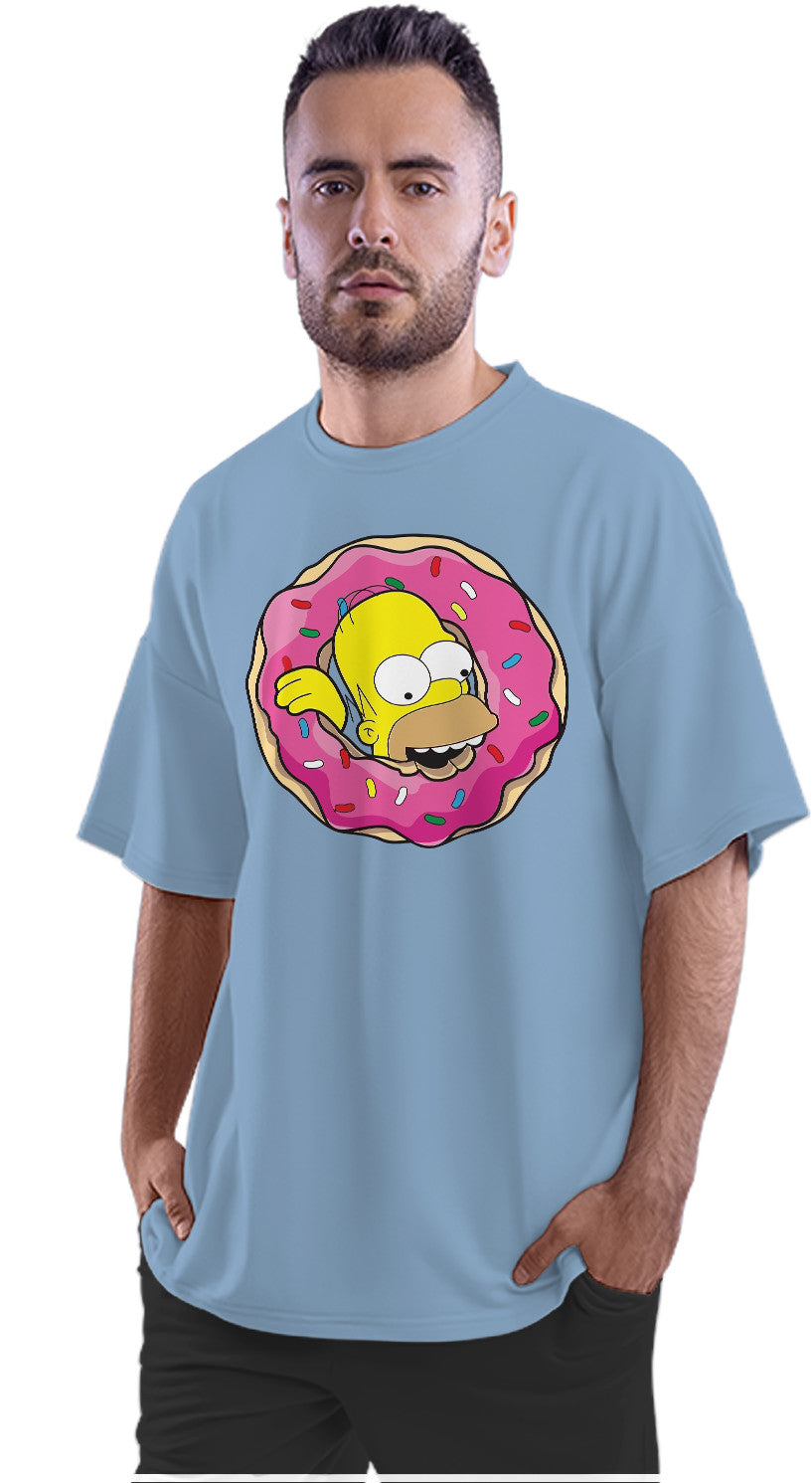 Homer Doughnut Oversized Unisex T-shirt