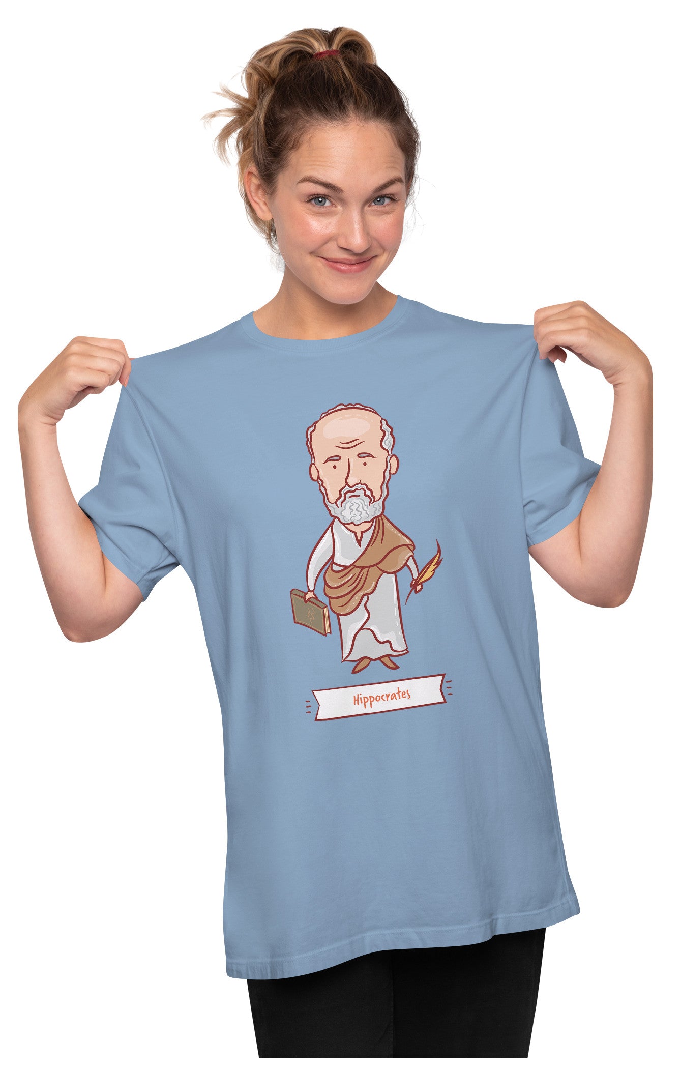 Hippocrates - Father Of Medicine Oversized Unisex T-shirt