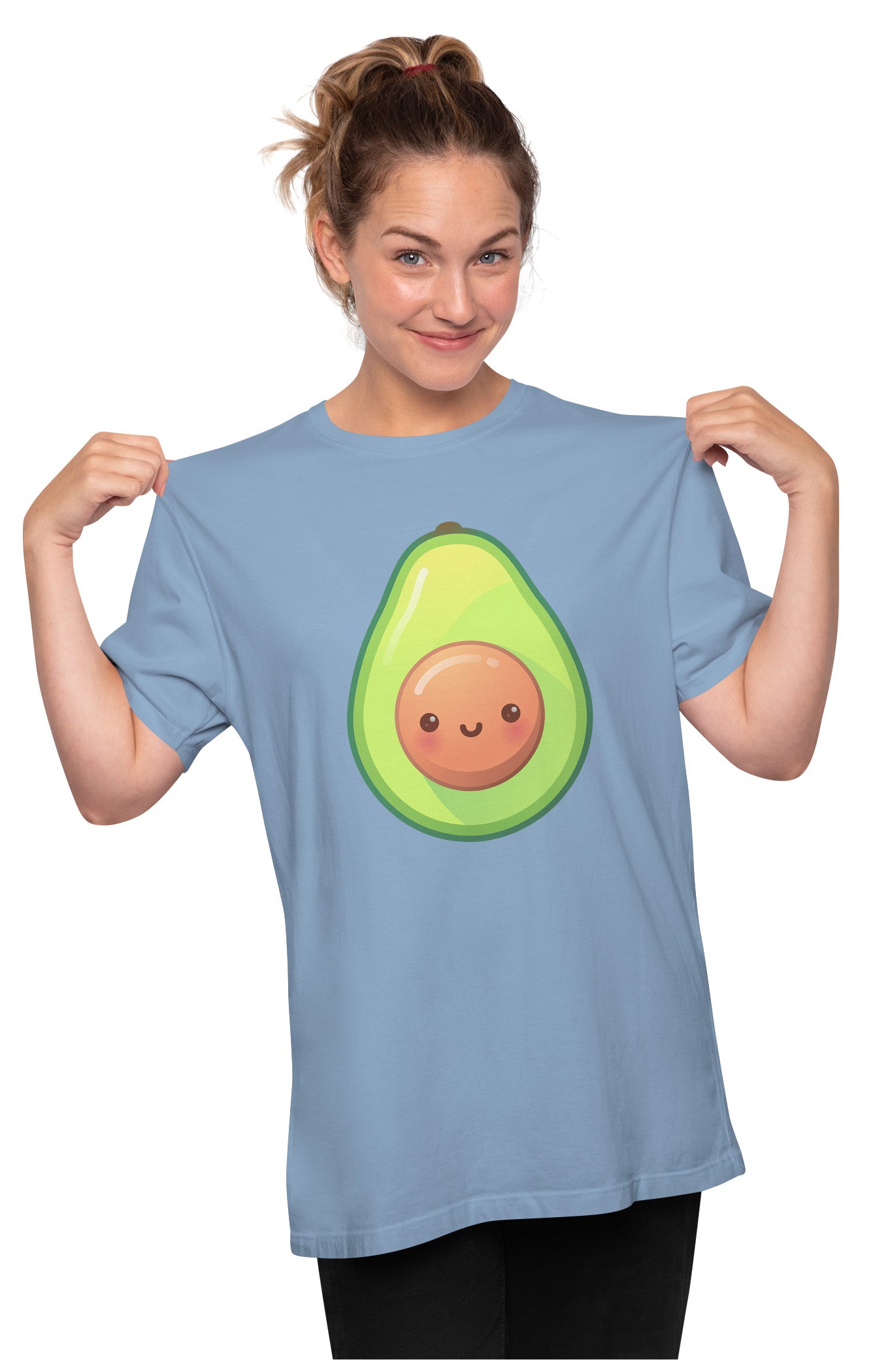 Happy Avocado Oversized Unisex T-shirt