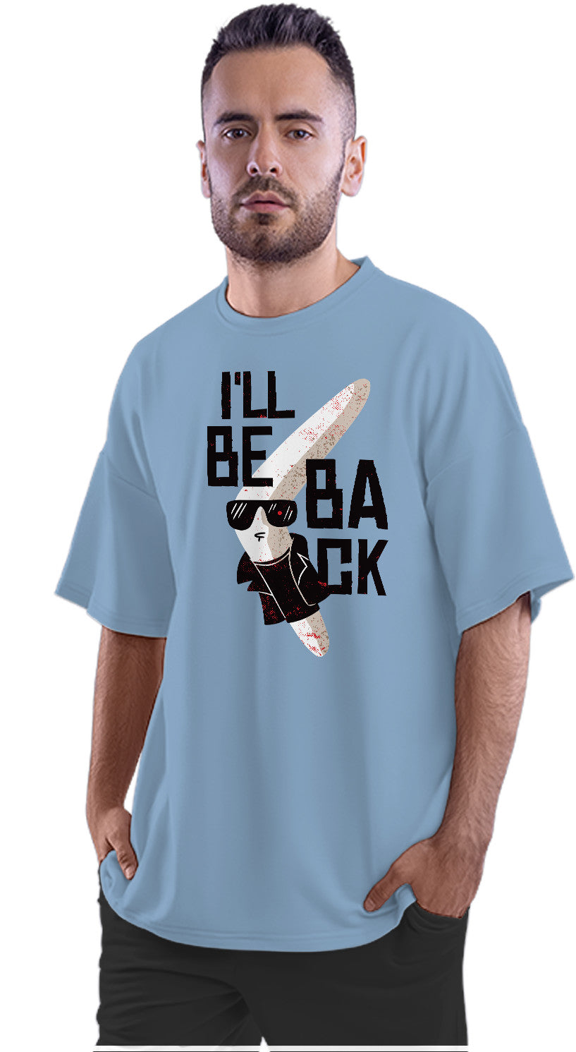 I'll Be Back - Terminator Boomerang Oversized Unisex T-shirt