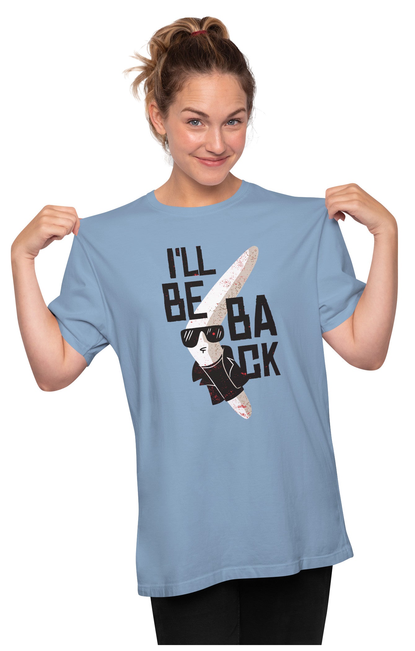 I'll Be Back - Terminator Boomerang Oversized Unisex T-shirt