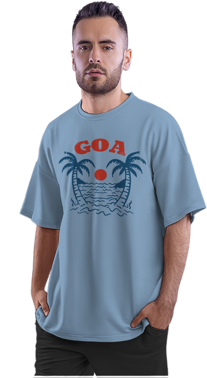Goa Beach Sunset Oversized Unisex T-shirt