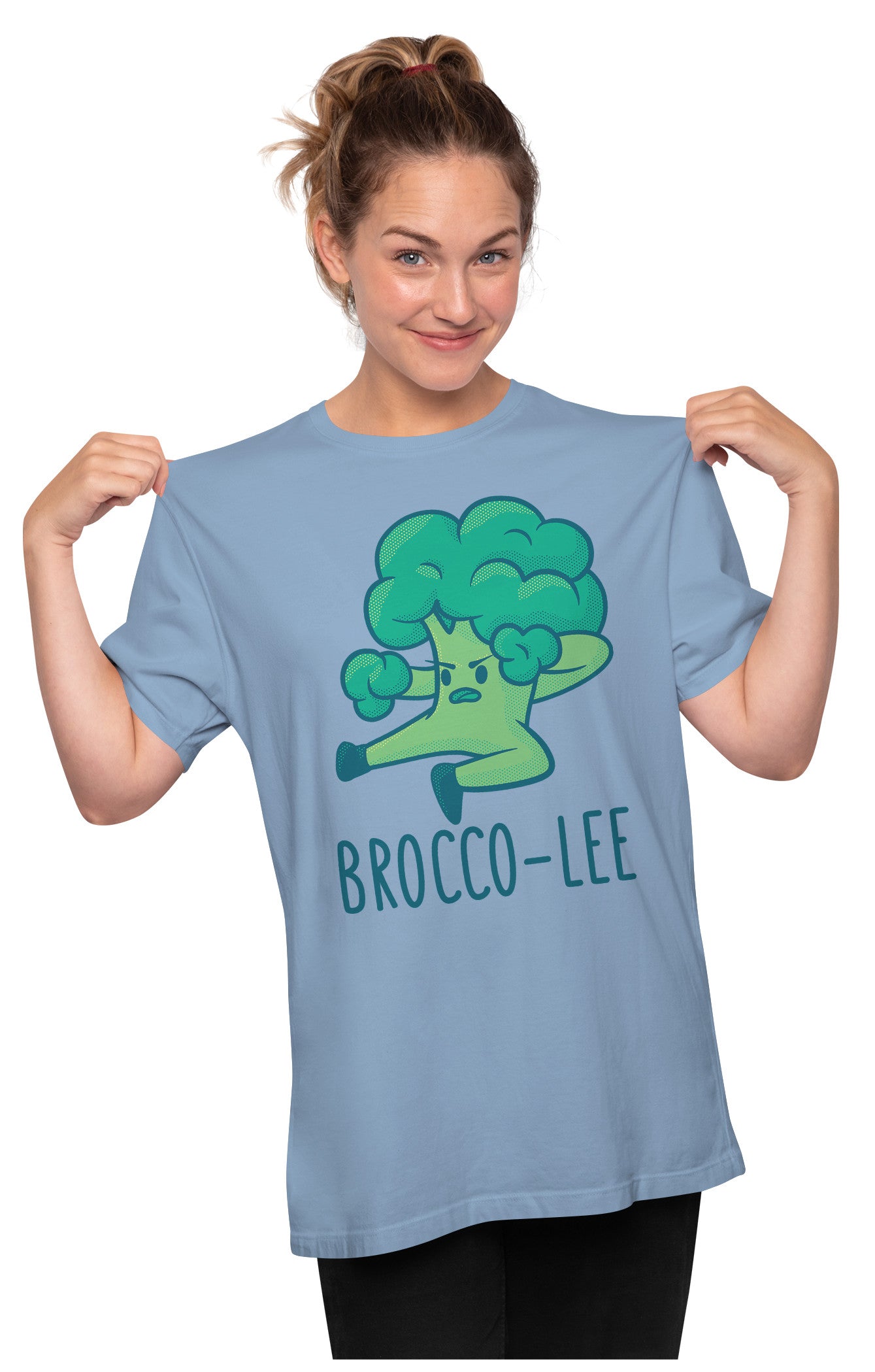 Brocco-Lee - Bruce Lee Broccoli - Kung Fu Oversized Unisex T-shirt