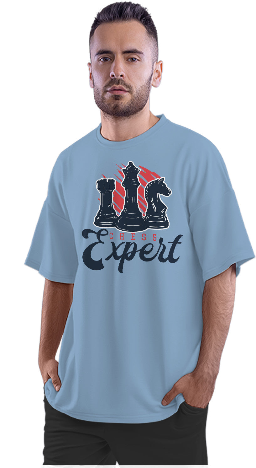 Chess Expert Oversized Unisex T-shirt