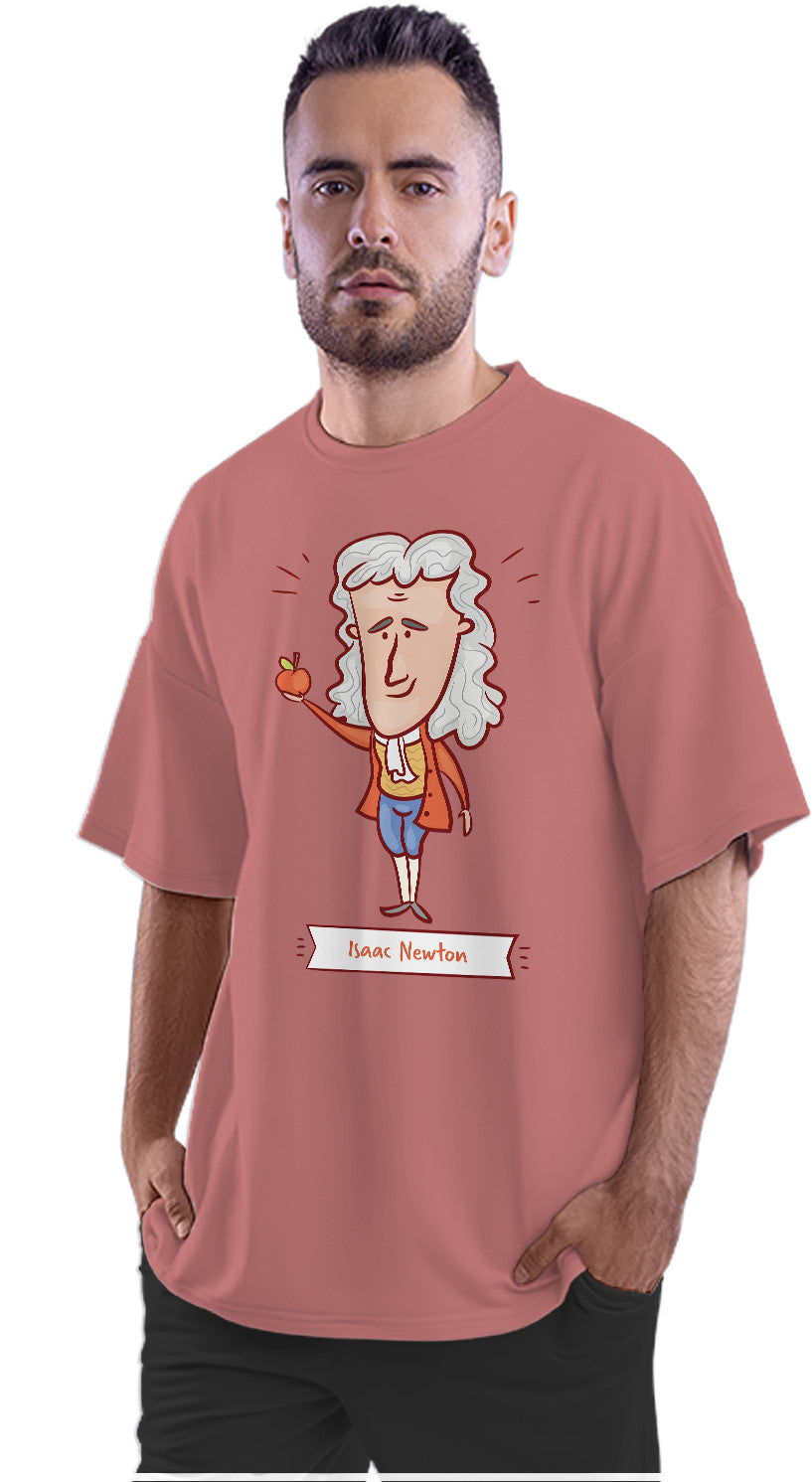 Isaac Newton Oversized Unisex T-shirt