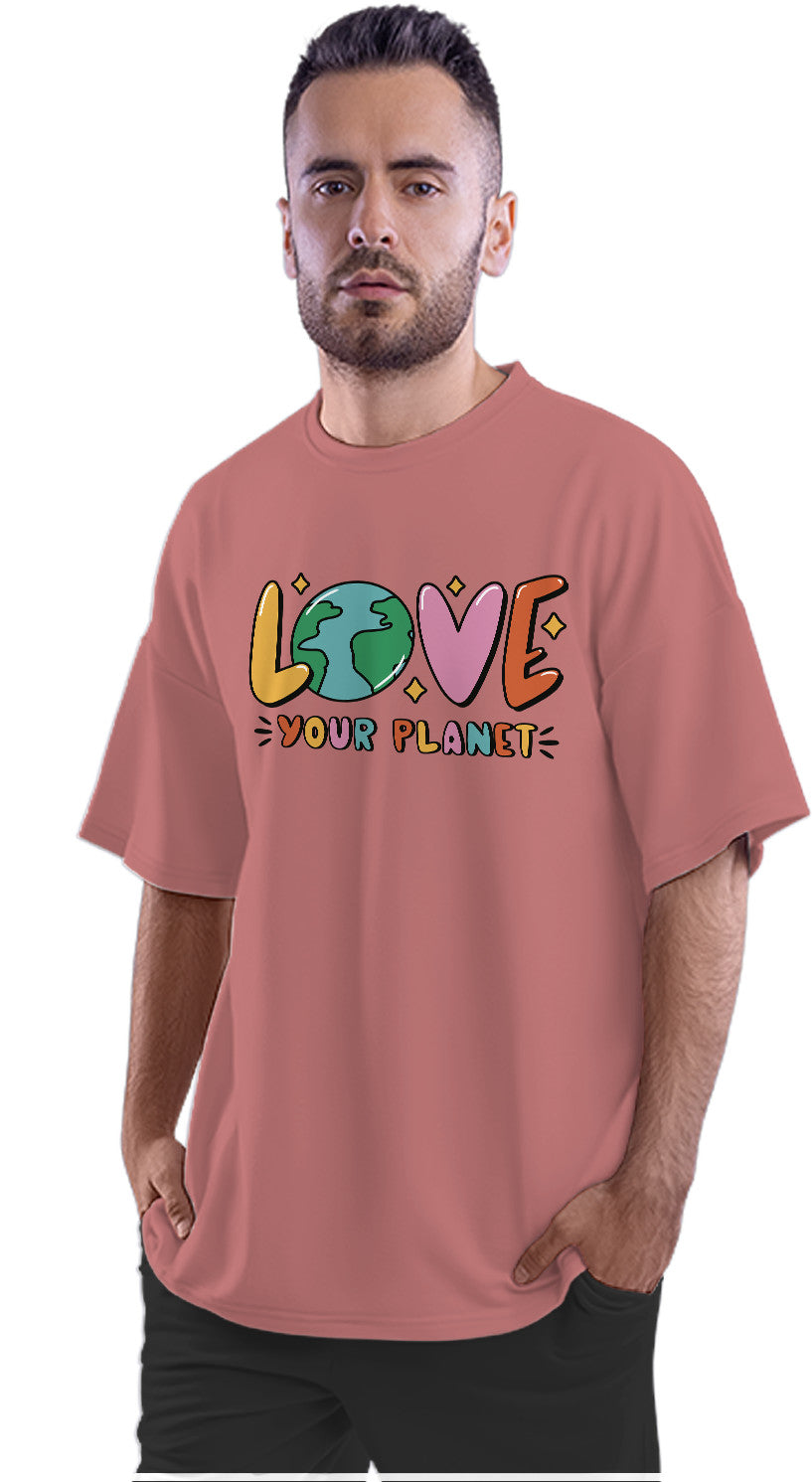 Love Your Planet Oversized Unisex T-shirt