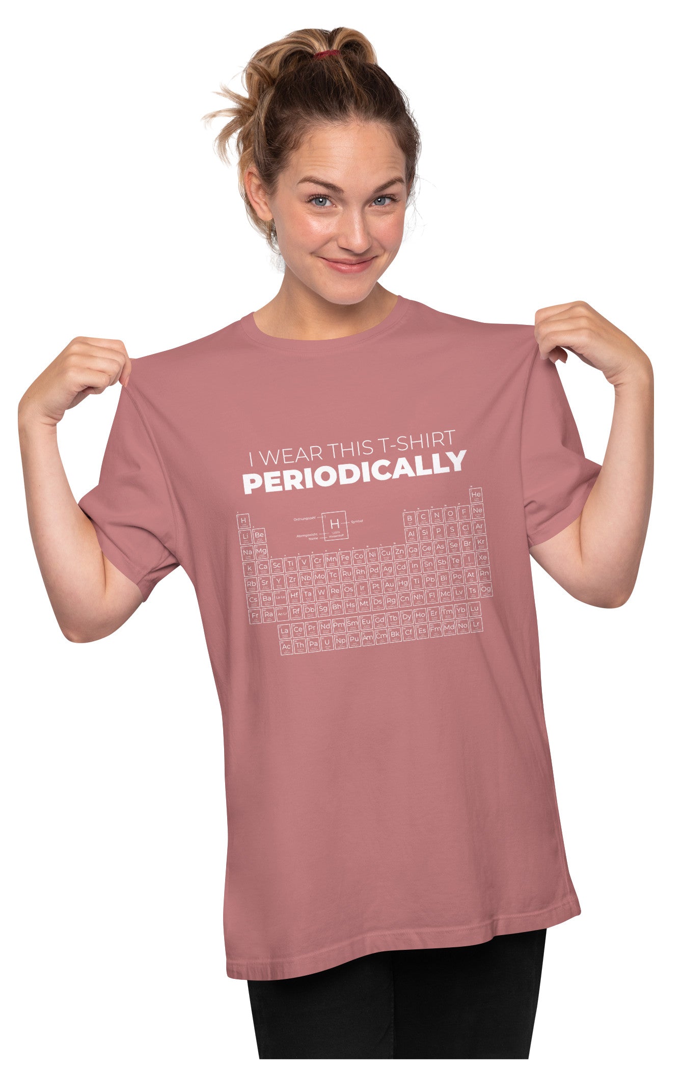 Funny Periodic Table Oversized Unisex T-shirt