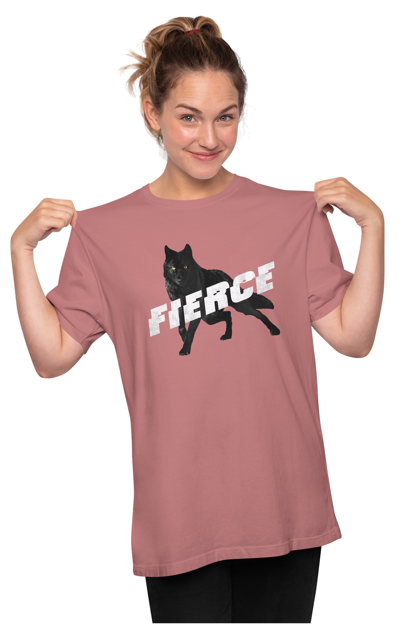 Fierce Wolf Oversized Unisex T-shirt