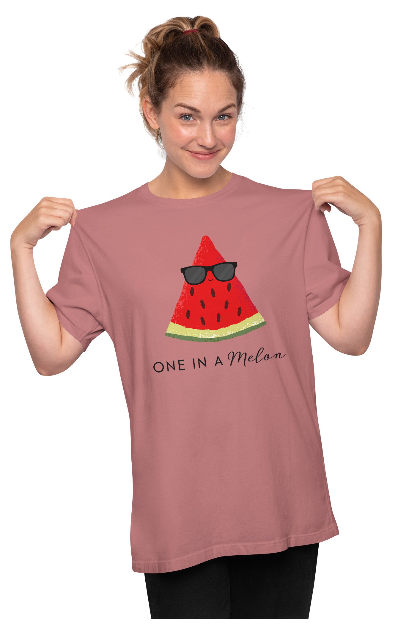 You're One In A 'Melon' - Cool Watermelon Oversized Unisex T-shirt