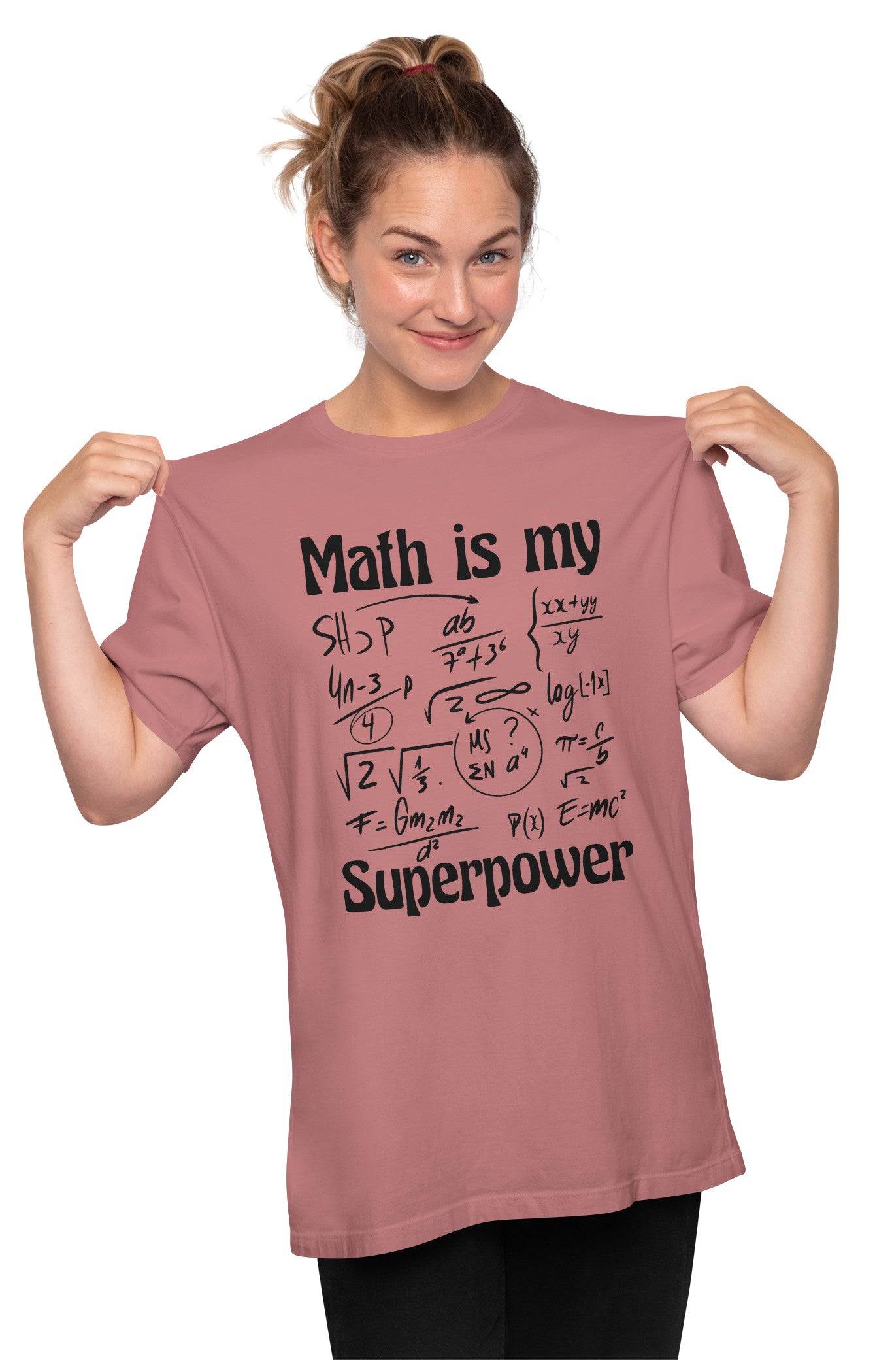 Math Is My Superpower Oversized Unisex T-shirt
