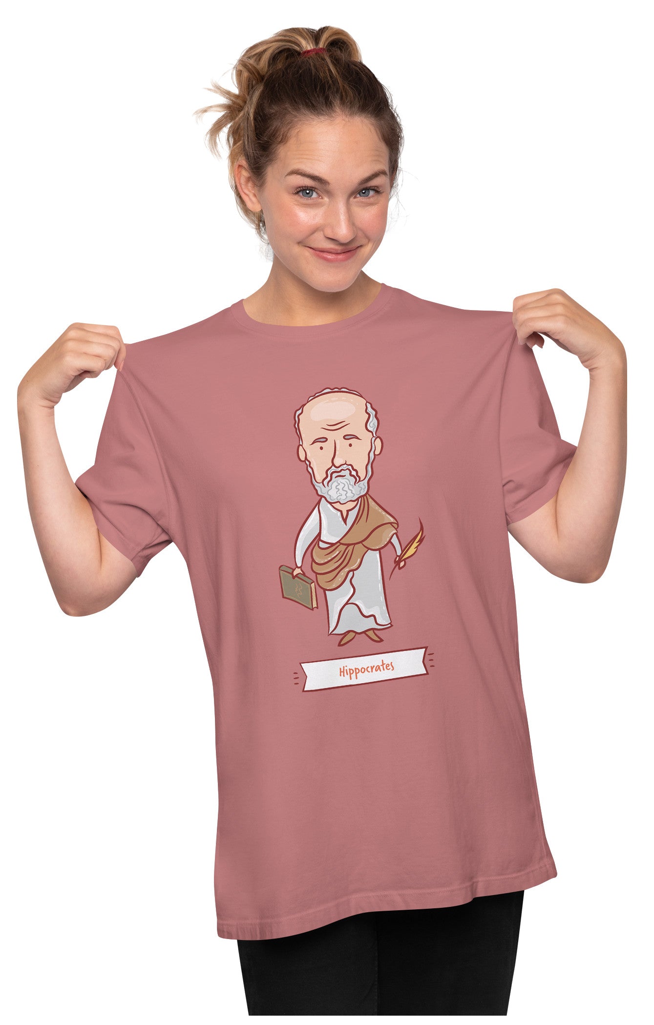 Hippocrates - Father Of Medicine Oversized Unisex T-shirt