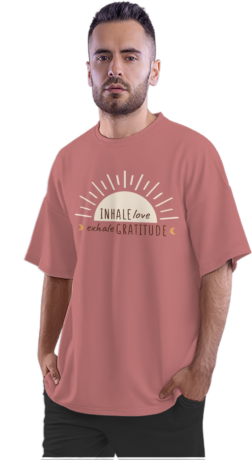 Love & Gratitude Oversized Unisex T-shirt