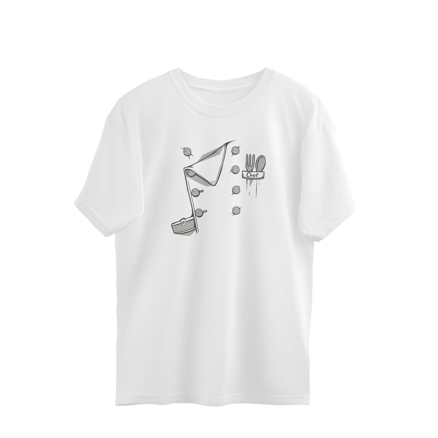 Chef Costume Oversized Unisex T-shirt