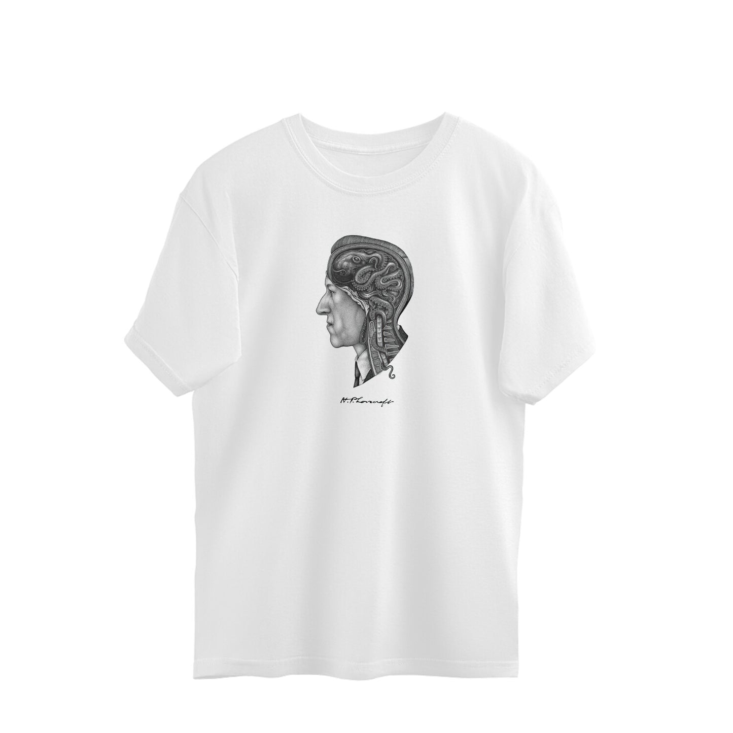 H.P. Lovecraft Oversized Unisex T-shirt