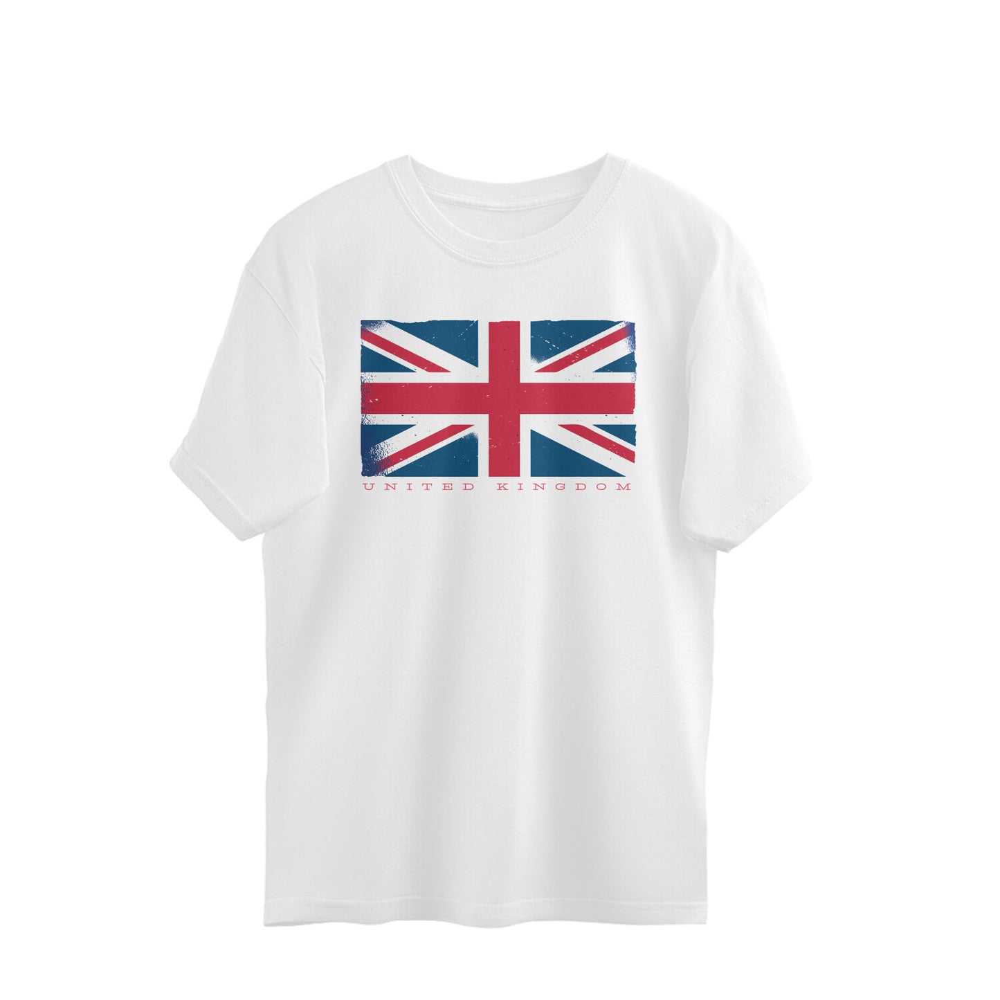 United Kingdom Flag - UK London Oversized Unisex T-shirt