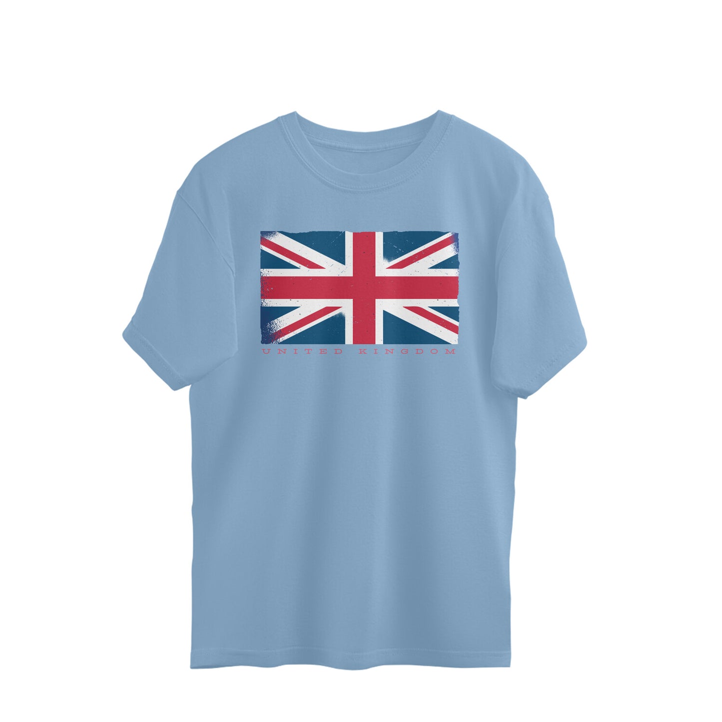 United Kingdom Flag - UK London Oversized Unisex T-shirt