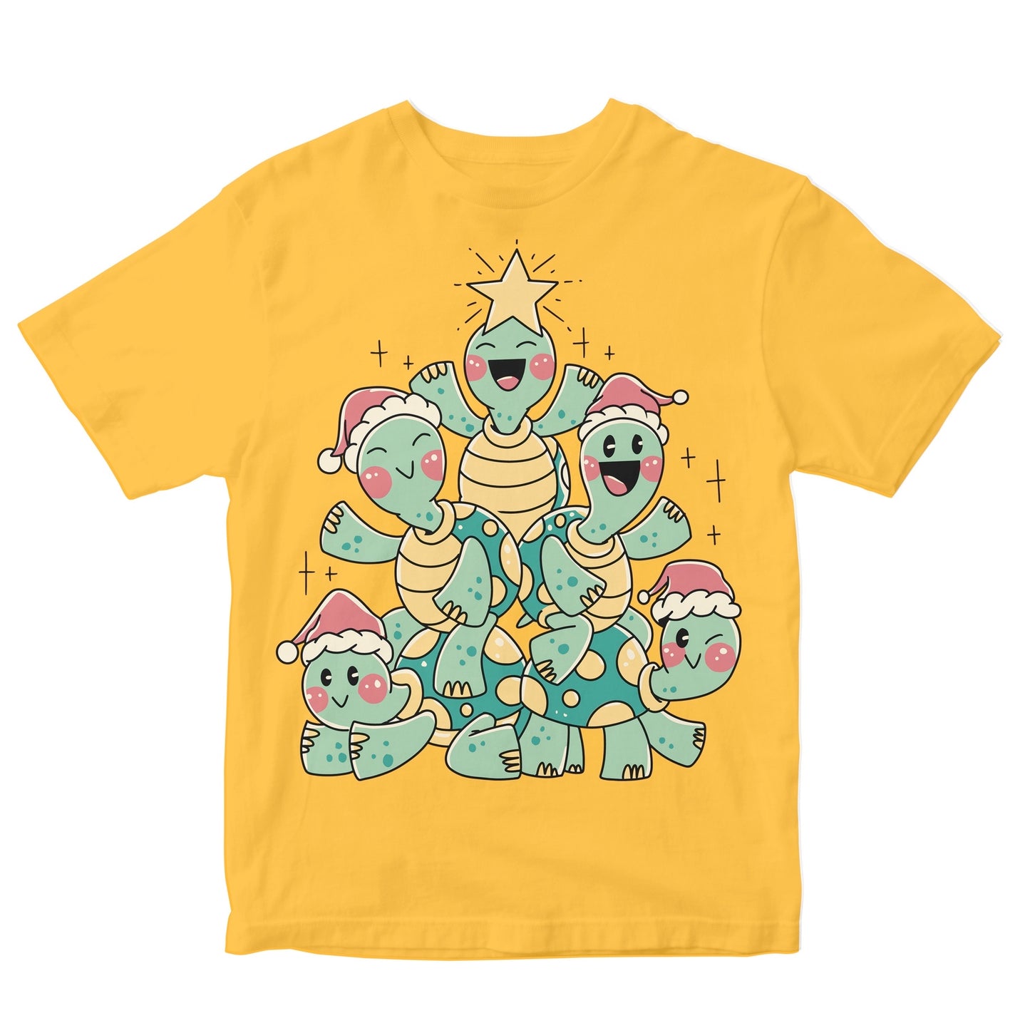 A Christmas Tree Of Turtles Kids