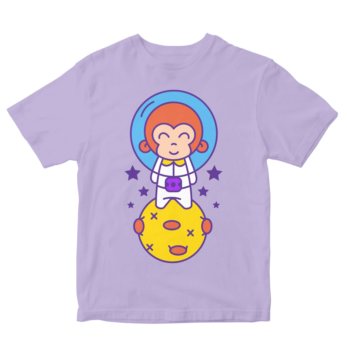 Cute Astronaut Monkey On Moon Toddler